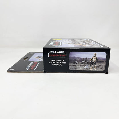 Vintage Hasbro Star Wars Vintage Collection Carded VC Speeder Bike - Scout Trooper & Grogu (Deluxe) - Hasbro Vintage Collection (2023)