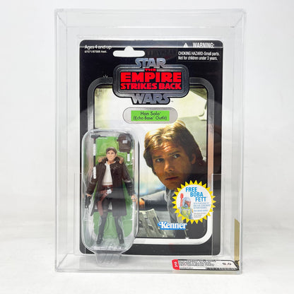 Vintage Hasbro Star Wars Vintage Collection Carded VC003 Han Solo (Echo Base) FOIL GRADED AFA 9.0 - Hasbro Vintage Collection (2010)
