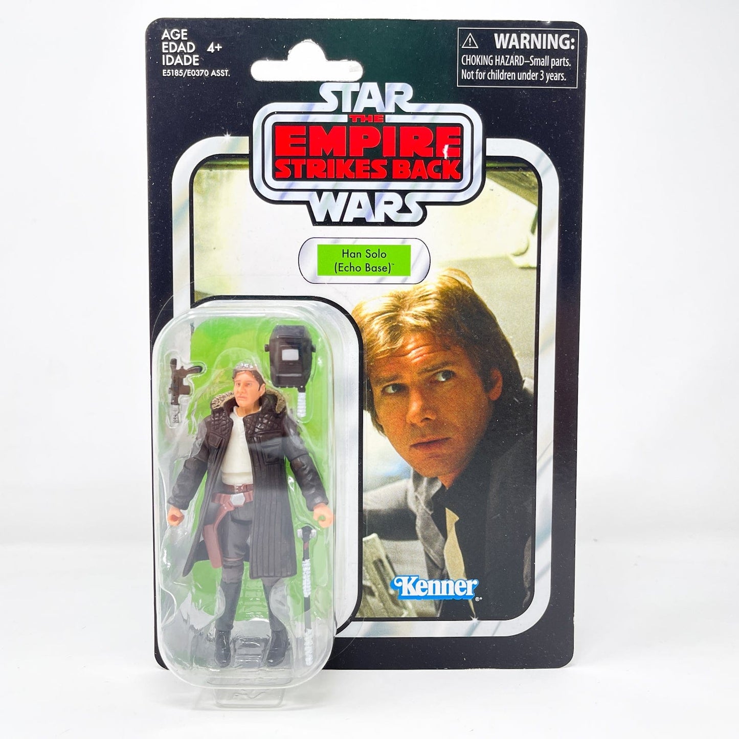 Vintage Hasbro Star Wars Vintage Collection Carded VC003 Han Solo (Echo Base Outfit) 2019 Reissue - The Vintage Collection