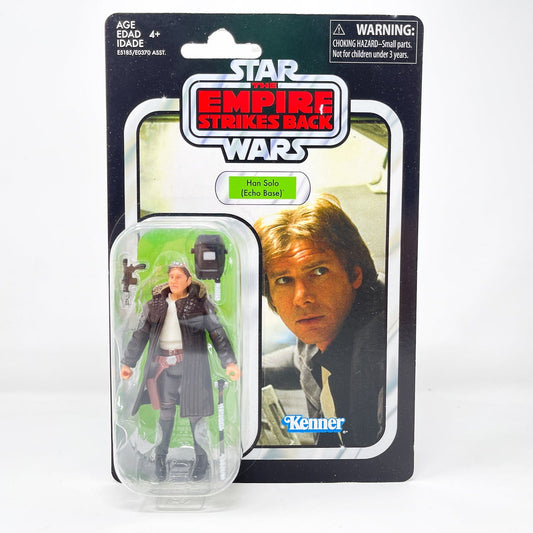 Vintage Hasbro Star Wars Vintage Collection Carded VC003 Han Solo (Echo Base Outfit) 2019 Reissue - The Vintage Collection