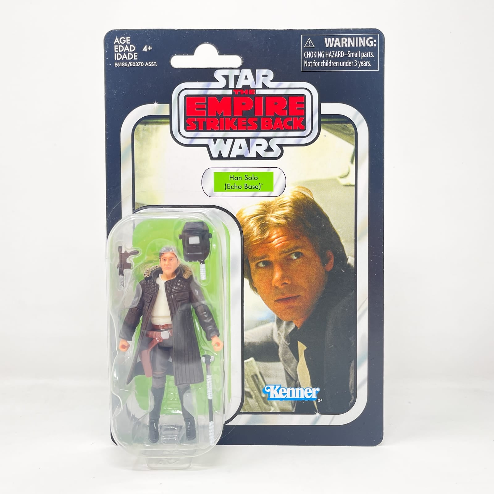Vintage Hasbro Star Wars Vintage Collection Carded VC003 Han Solo (Echo Base Outfit) 2019 Reissue - The Vintage Collection