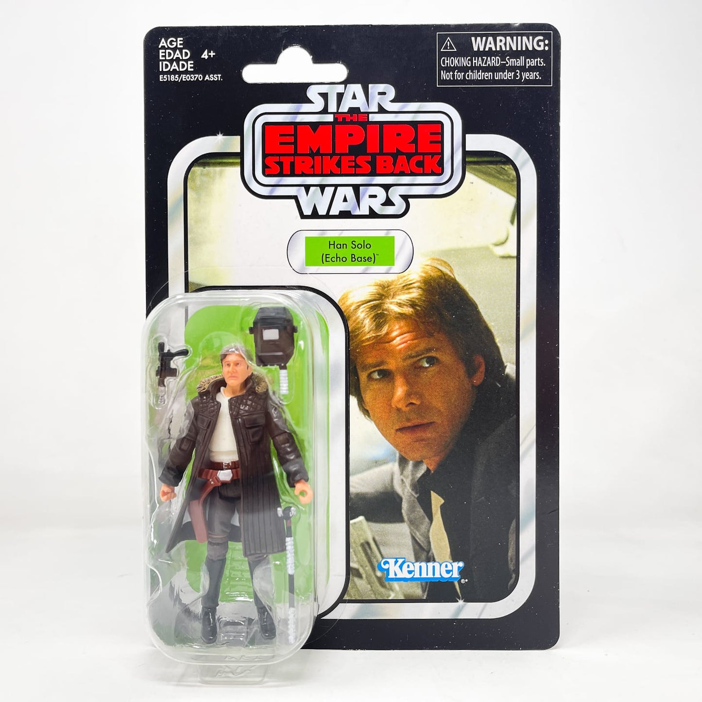 Vintage Hasbro Star Wars Vintage Collection Carded VC003 Han Solo (Echo Base Outfit) 2019 Reissue - The Vintage Collection