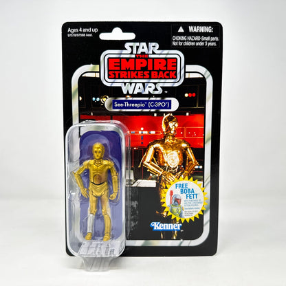 Vintage Hasbro Star Wars Vintage Collection Carded VC006 See-Threepio - C-3PO (2010) - The Vintage Collection Hasbro