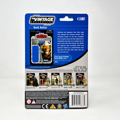 Vintage Hasbro Star Wars Vintage Collection Carded VC007 Dack Ralter - Snowspeeder Pilot 2010 - The Vintage Collection Hasbro
