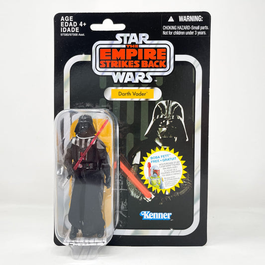 Vintage Hasbro Star Wars Vintage Collection Carded VC008 Darth Vader (ESB) 2010 - Canadian Corrected Boba Fett Offer - The Vintage Collection