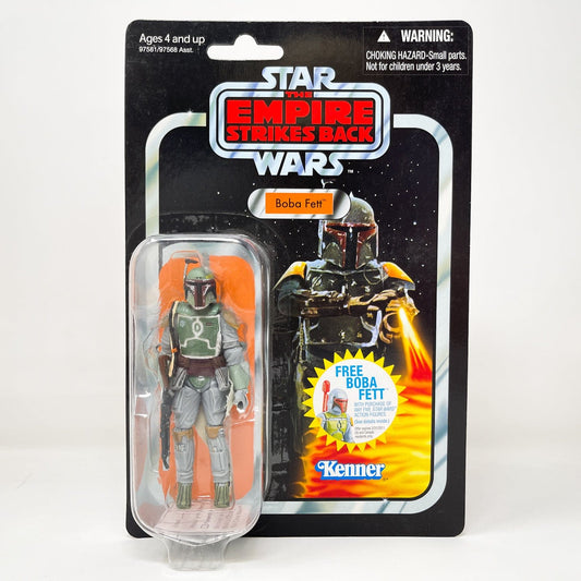Vintage Hasbro Star Wars Vintage Collection Carded VC009 Boba Fett - ESB (2010) w/ Boba Fett Offer - The Vintage Collection