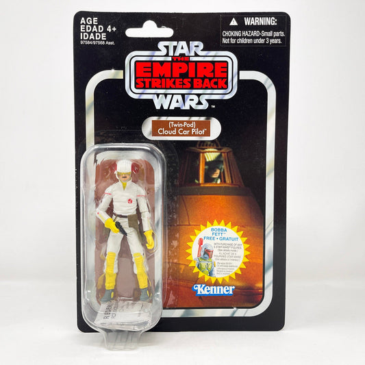 Vintage Hasbro Star Wars Vintage Collection Carded VC011 Cloud Car Pilot - Twin Pod (2010) Canadian w/ ERROR offer - The Vintage Collection