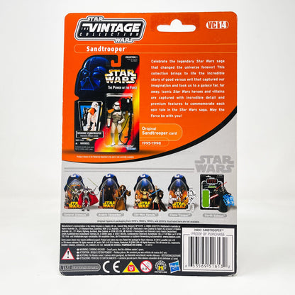 Vintage Hasbro Star Wars Vintage Collection Carded VC014 Sandtrooper (Foil) - The Vintage Collection Hasbro Star Wars