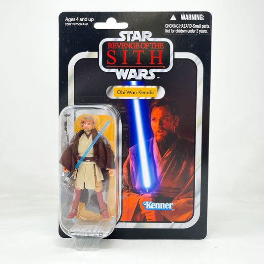 Vintage Hasbro Star Wars Vintage Collection Carded VC016 Obi Wan Kenobi - ROTS (2010) - The Vintage Collection