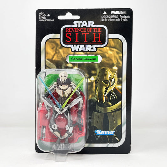 Vintage Hasbro Star Wars Vintage Collection Carded VC017 General Grievous (2010) Canadian - The Vintage Collection