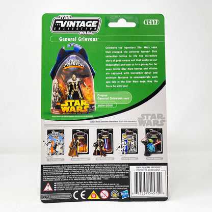 Vintage Hasbro Star Wars Vintage Collection Carded VC017 General Grievous (2010) Offerless - The Vintage Collection