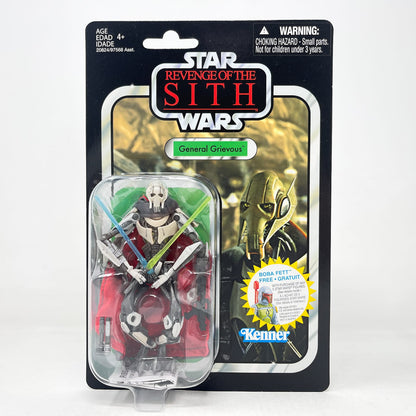 Vintage Hasbro Star Wars Vintage Collection Carded VC017 General Grievous - Canadian Fett Offer - The Vintage Collection (2010)
