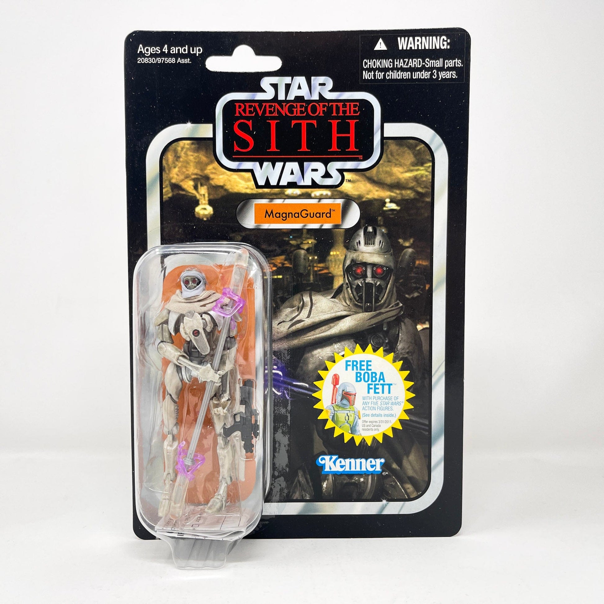 Vintage Hasbro Star Wars Vintage Collection Carded VC018 MagnaGuard (2010) w/ Boba Fett Offer - The Vintage Collection