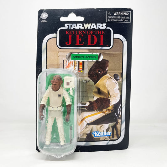 Vintage Hasbro Star Wars Vintage Collection Carded VC022 Admiral Ackbar - ROTJ (2021) - The Vintage Collection Hasbro Star Wars