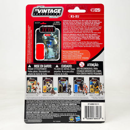 Vintage Hasbro Star Wars Vintage Collection Carded VC025 R2-D2 -Canadian Cardback - Hasbro Vintage Collection