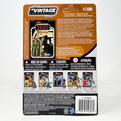 Vintage Hasbro Star Wars Vintage Collection Carded VC026 Rebel Commando (2010) Canadian Fett Offer - The Vintage Collection