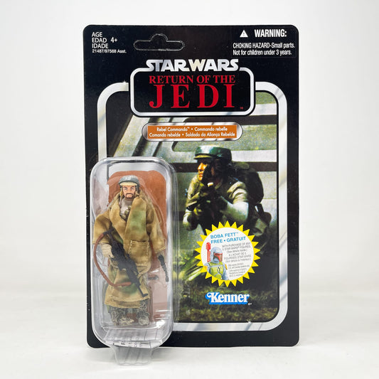 Vintage Hasbro Star Wars Vintage Collection Carded VC026 Rebel Commando (2010) Canadian Fett Offer - The Vintage Collection
