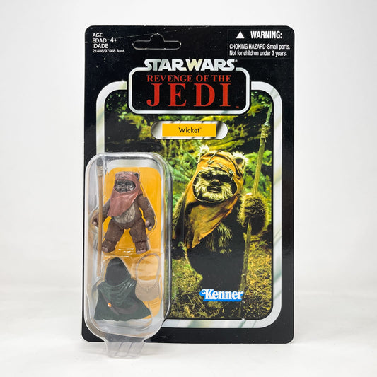 Vintage Hasbro Star Wars Vintage Collection Carded VC027 Wicket - Canadian Offerless - The Vintage Collection (2010)