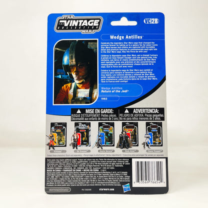 Vintage Hasbro Star Wars Vintage Collection Carded VC028 Wedge Antilles Canadian Cardback  - The Vintage Collection