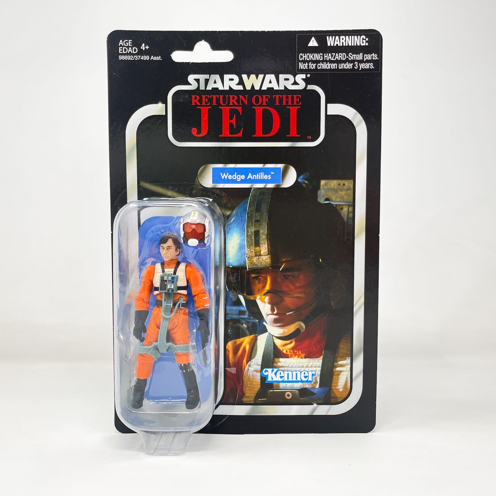Vintage Hasbro Star Wars Vintage Collection Carded VC028 Wedge Antilles Canadian Cardback  - The Vintage Collection