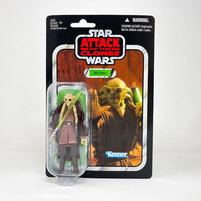 Vintage Hasbro Star Wars Vintage Collection Carded VC029 Kit Fisto - AOTC (2010) Canadian Offerless - The Vintage Collection