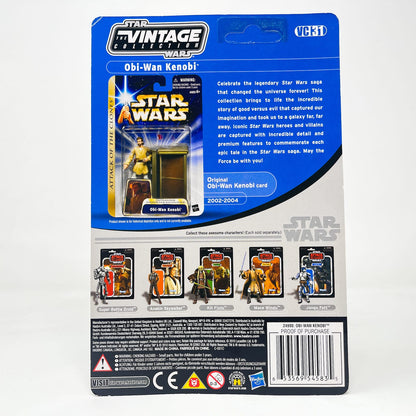 Vintage Hasbro Star Wars Vintage Collection Carded VC031 Obi Wan Kenobi (ATOC) 2010 - The Vintage Collection