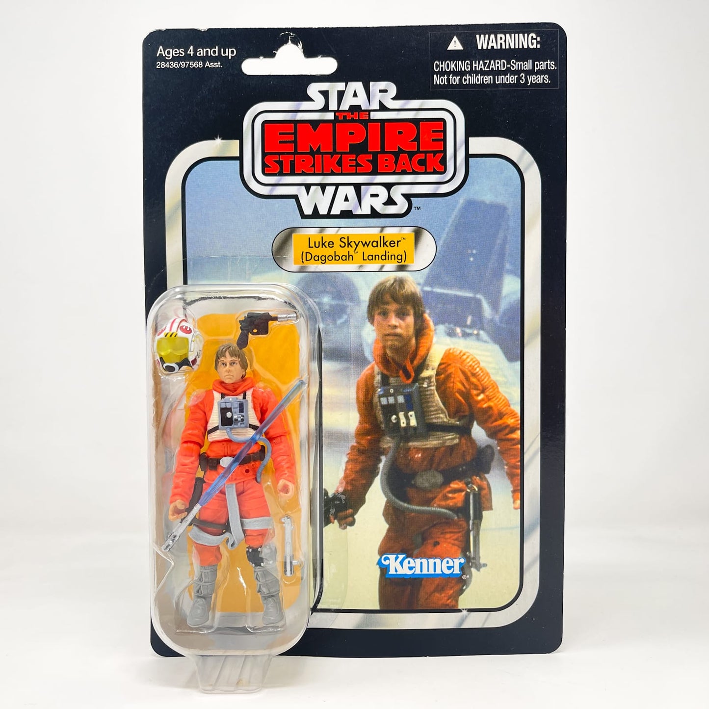 Vintage Hasbro Star Wars Vintage Collection Carded VC044 Luke Skywalker - Dagobah Landing (2011) - The Vintage Collection Hasbro Star Wars