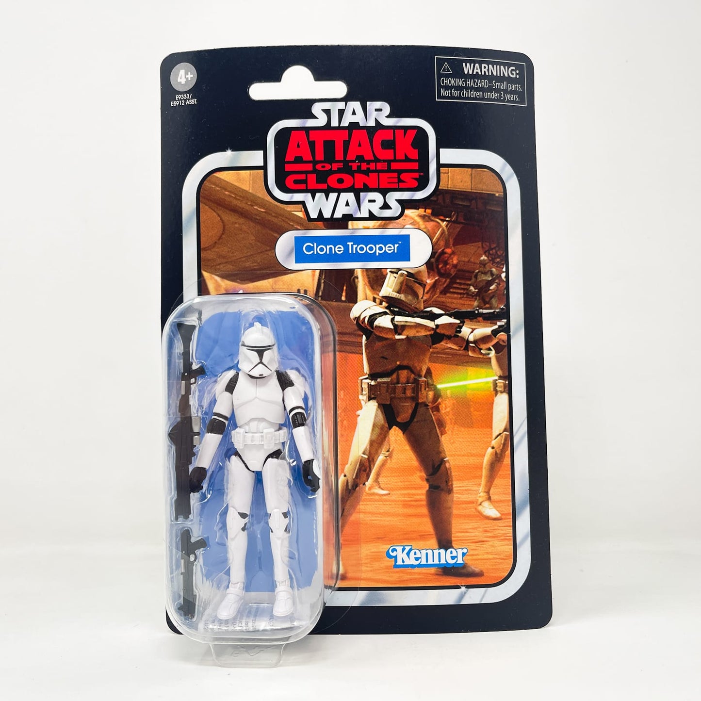 Vintage Hasbro Star Wars Vintage Collection Carded VC045 Clone Trooper - AOTC (2019) Reissue - The Vintage Collection Hasbro Star Wars