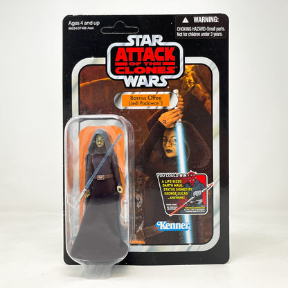 Vintage Hasbro Star Wars Vintage Collection Carded VC051 Bariss Offee - Jedi Padawan - AOTC (2010)  w/ Maul Offer - The Vintage Collection Hasbro Star Wars