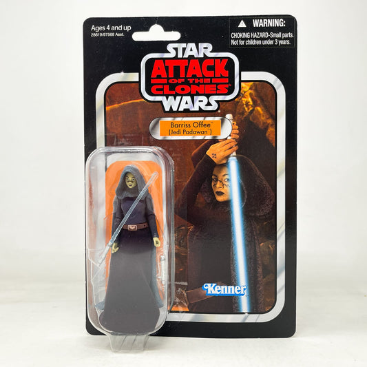 Vintage Hasbro Star Wars Vintage Collection Carded VC051 Bariss Offee - Jedi Padawan - AOTC (2011)  Offerless - The Vintage Collection