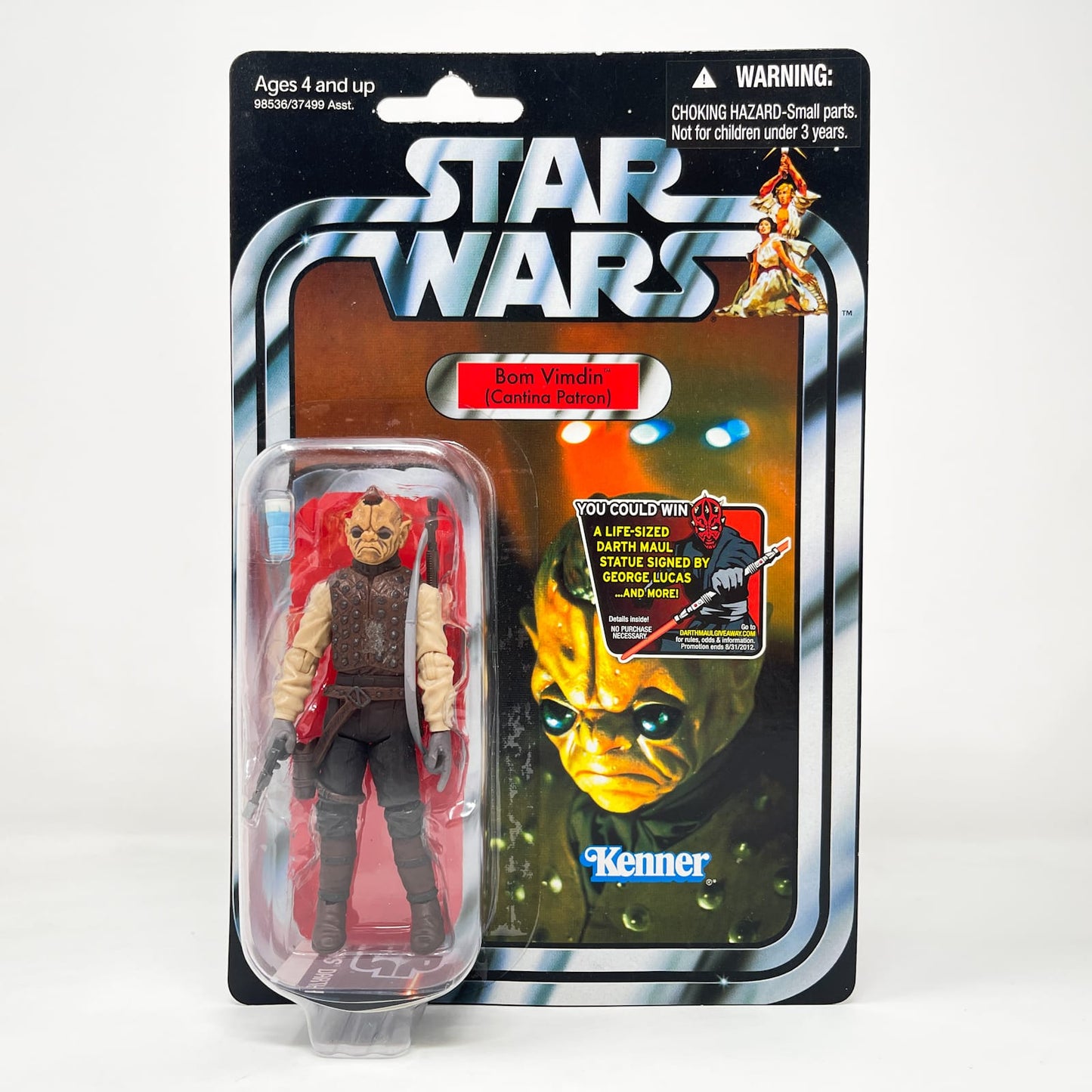 Vintage Hasbro Star Wars Vintage Collection Carded VC053 Bom Vimdin - Cantina Patron (2011) - The Vintage Collection Hasbro Star Wars