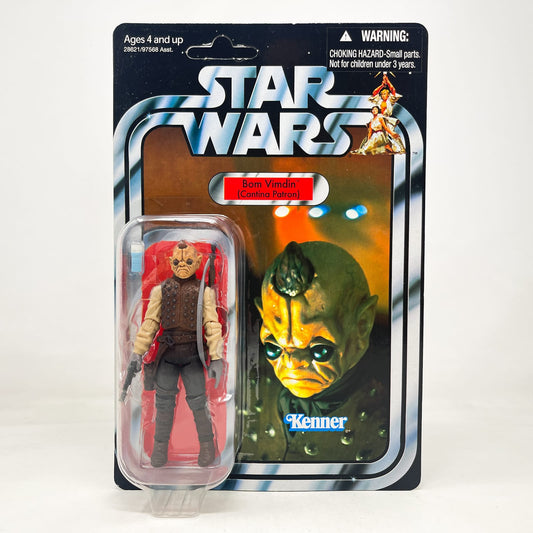 Vintage Hasbro Star Wars Vintage Collection Carded VC053 Bom Vimdin - Cantina Patron (2011) - The Vintage Collection Hasbro Star Wars