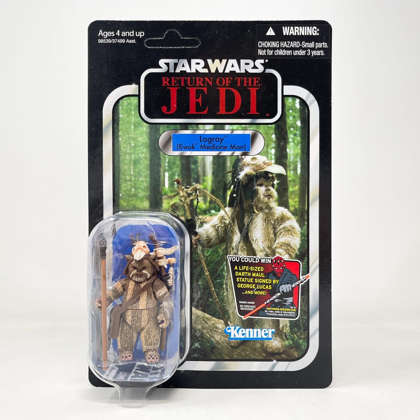 Vintage Hasbro Star Wars Vintage Collection Carded VC055 Logray (Ewok Medicine Man) 2011 - Hasbro The Vintage Collection