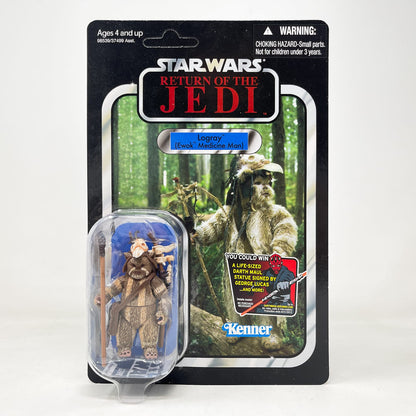 Vintage Hasbro Star Wars Vintage Collection Carded VC055 Logray (Ewok Medicine Man) 2011 - Hasbro The Vintage Collection