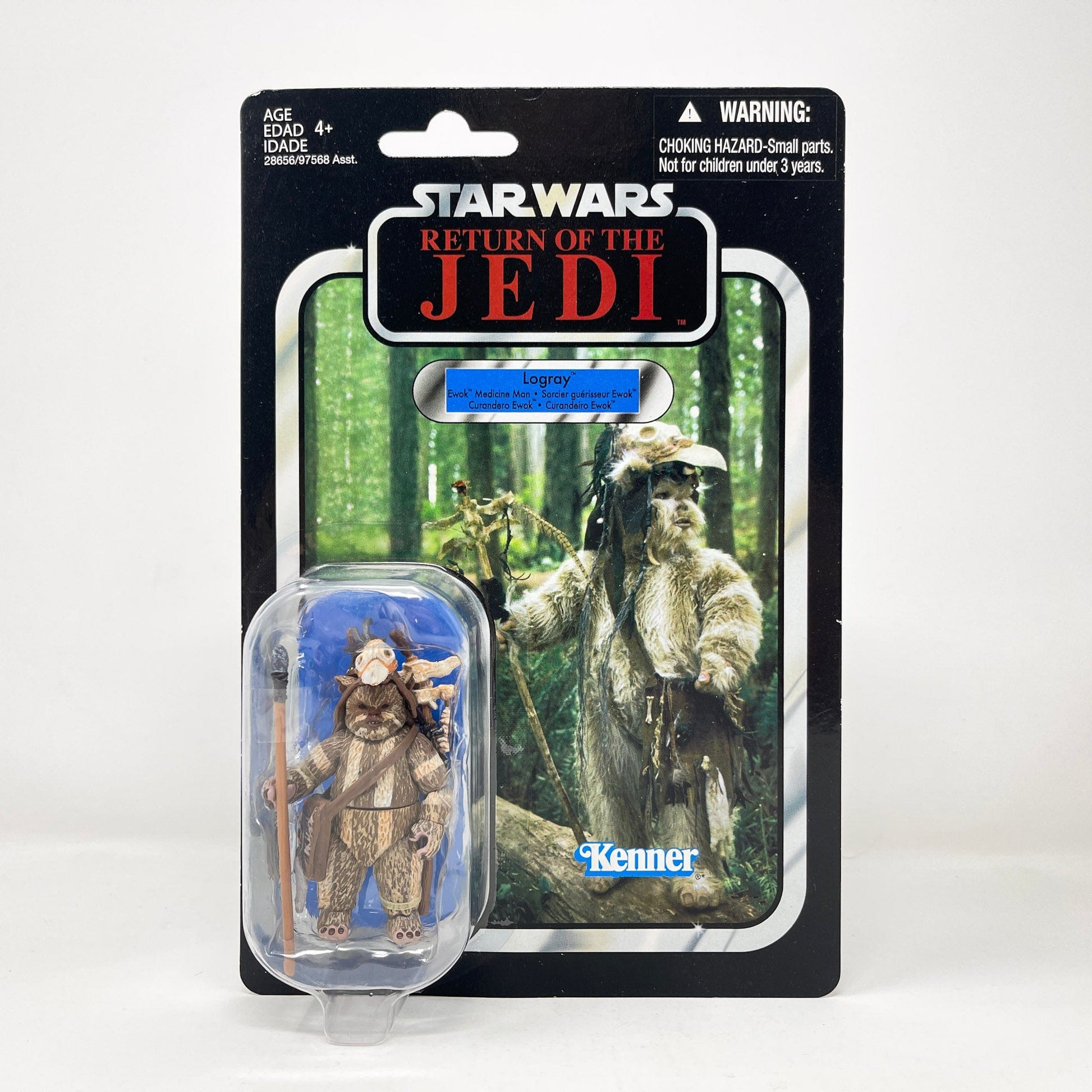 Vintage Hasbro Star Wars Vintage Collection Carded VC055 Logray - ROTJ (2011) Canadian - The Vintage Collection