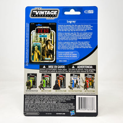 Vintage Hasbro Star Wars Vintage Collection Carded VC055 Logray - ROTJ (2011) Canadian - The Vintage Collection