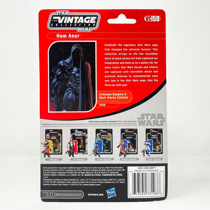 Vintage Hasbro Star Wars Vintage Collection Carded VC059 Nom Anor (Yuuzhan Vong) -The Vintage Collection Hasbro Star Wars