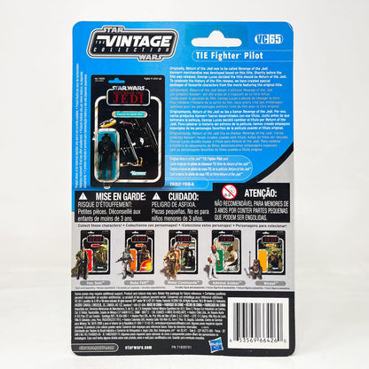 Vintage Hasbro Star Wars Vintage Collection Carded VC065 Tie Fighter Pilot (ROTJ) - Canadian Cardback - Hasbro Vintage Collection (2021)