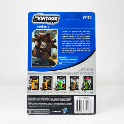 Vintage Hasbro Star Wars Vintage Collection Carded VC071 Mawhonic - Podracer Pilot (2012) Unpunched - The Vintage Collection