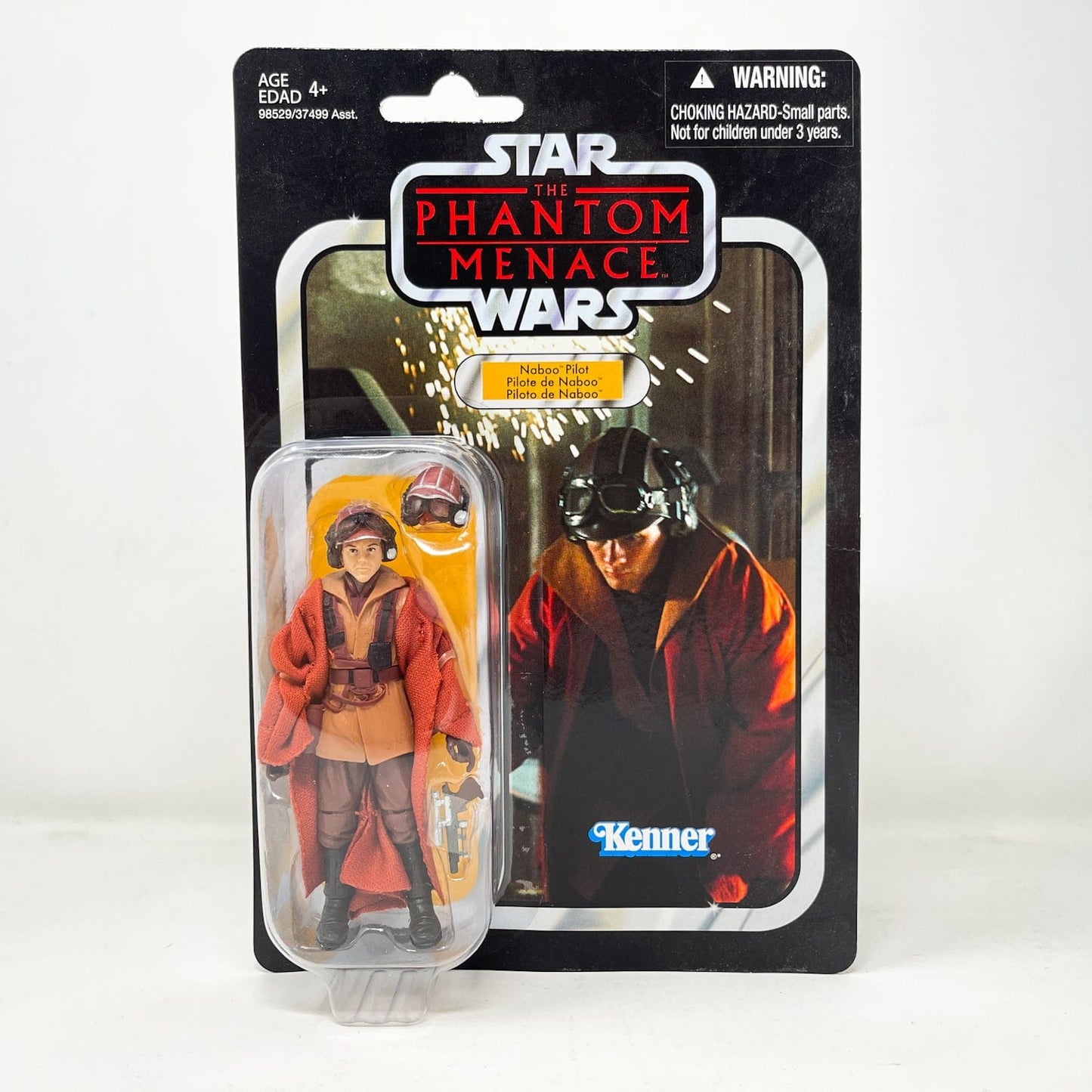 Vintage Hasbro Star Wars Vintage Collection Carded VC072 Naboo Pilot - Canadian Cardback - The Vintage Collection