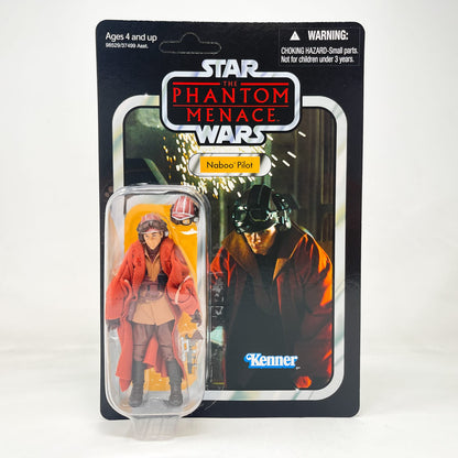 Vintage Hasbro Star Wars Vintage Collection Carded VC072 Naboo Pilot - Canadian Cardback - The Vintage Collection (Copy)