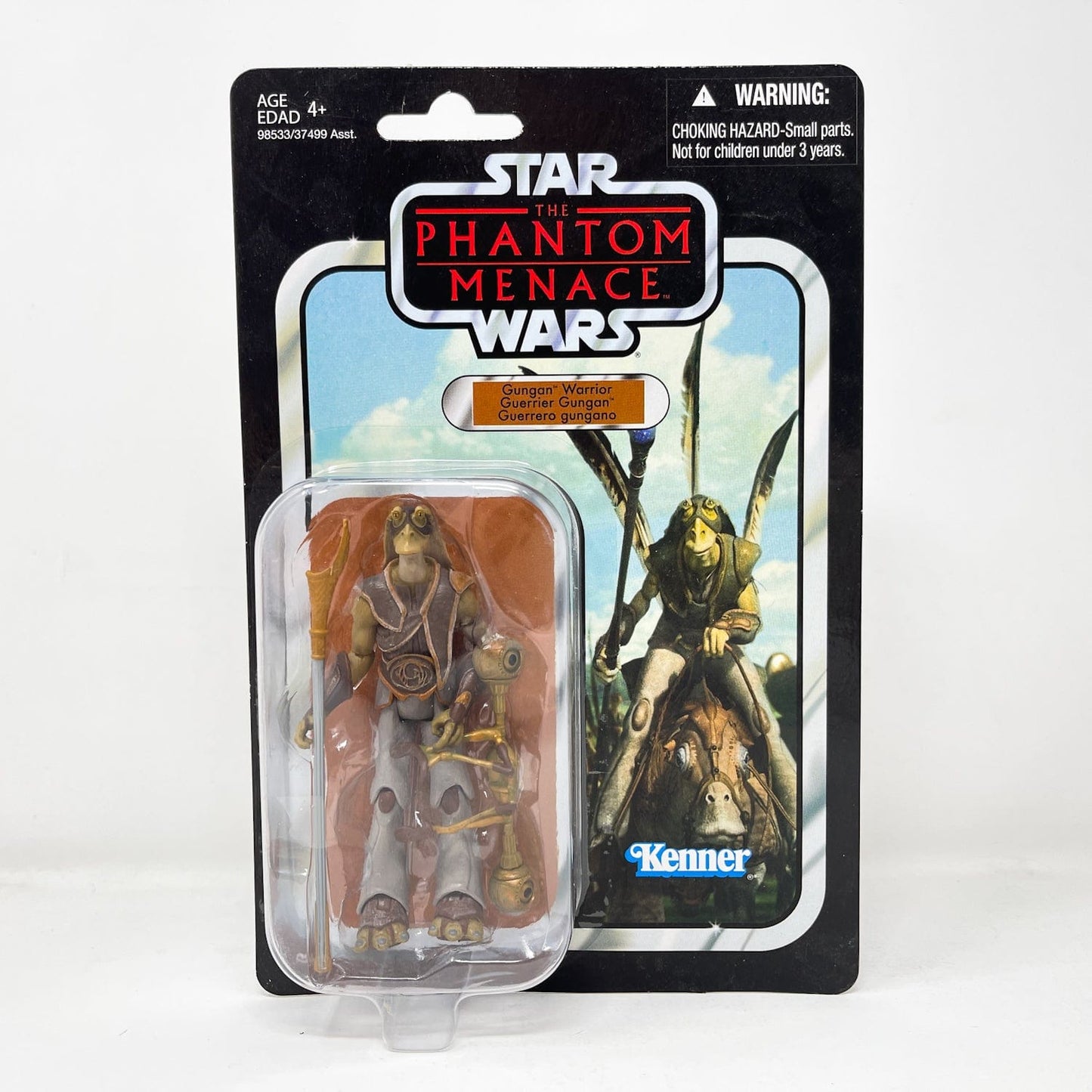 Vintage Hasbro Star Wars Vintage Collection Carded VC074 Gungan Warrior - Canadian Cardback - The Vintage Collection