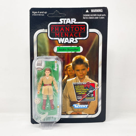 Vintage Hasbro Star Wars Vintage Collection Carded VC080 Anakin Skywalker (TPM) 2012 - The Vintage Collection Hasbro Star Wars