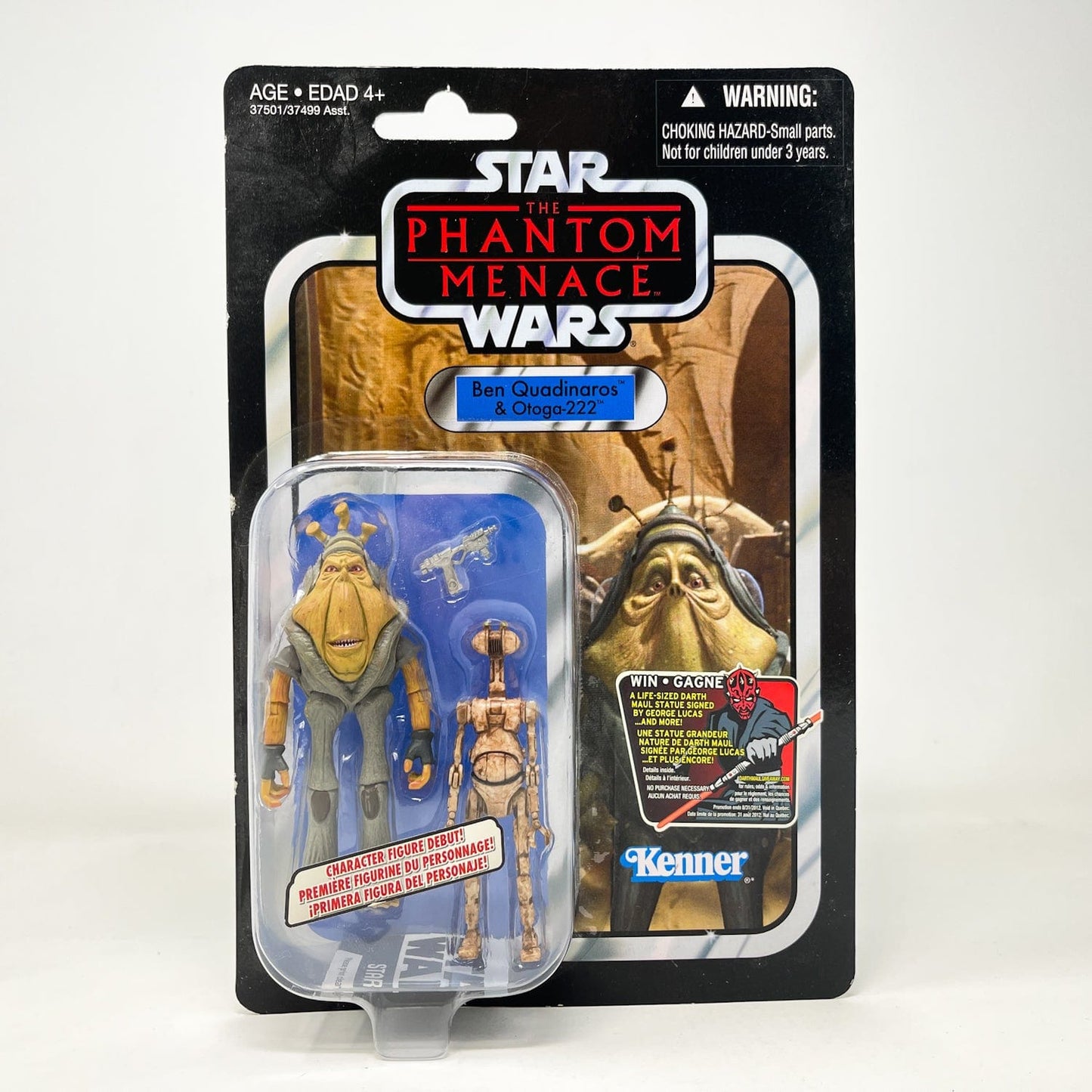 Vintage Hasbro Star Wars Vintage Collection Carded VC081 Ben Quadinaros & Otoga-222 - The Vintage Collection Hasbro Star Wars