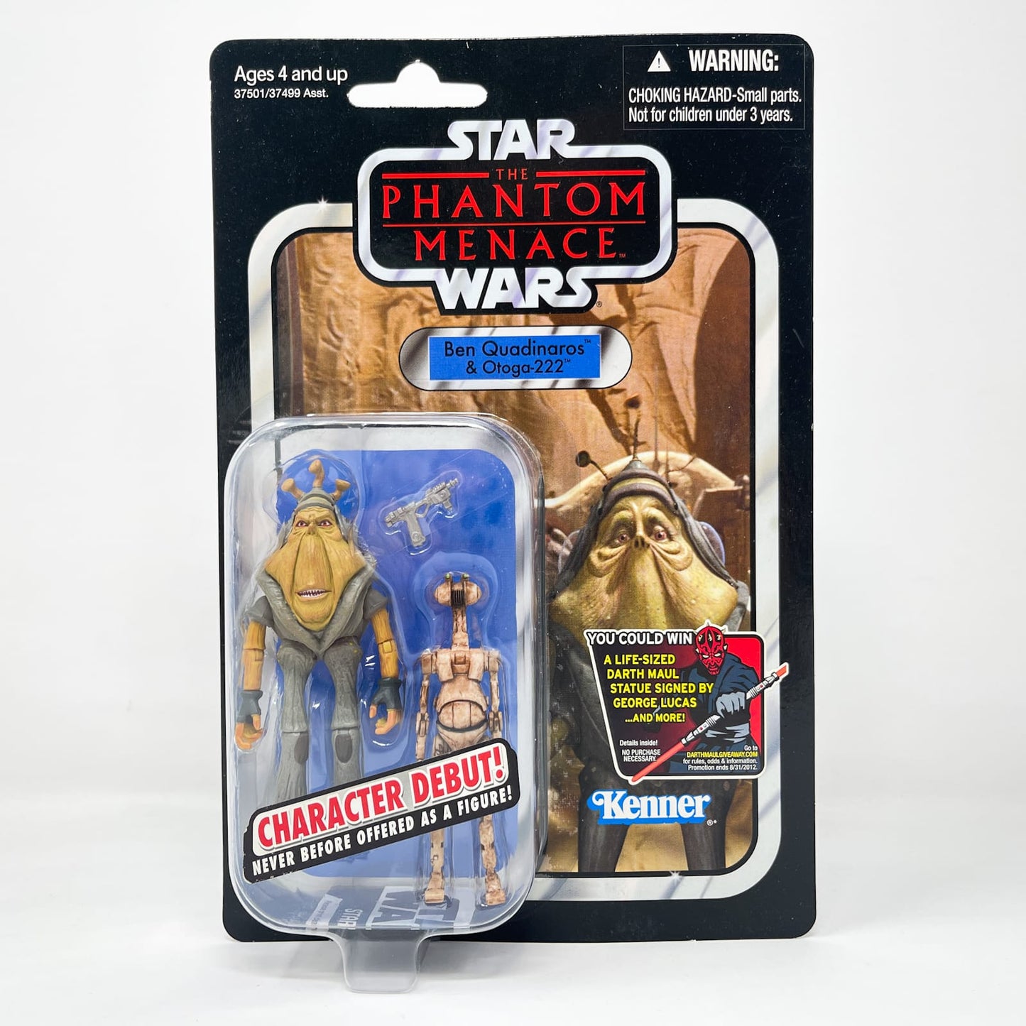 Vintage Hasbro Star Wars Vintage Collection Carded VC081 Ben Quadinaros & Otoga-222 - The Vintage Collection Hasbro Star Wars