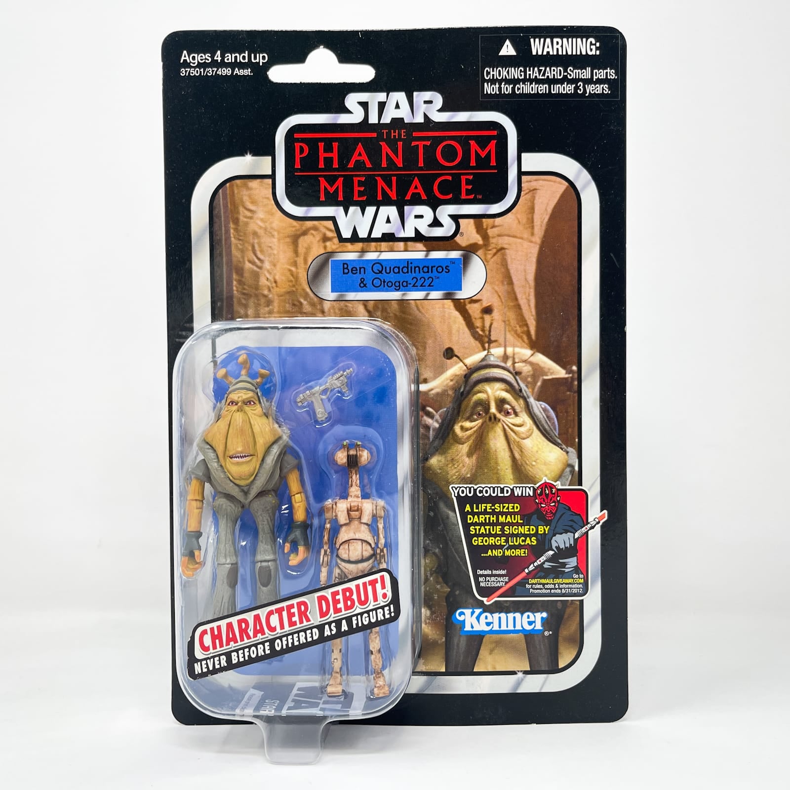 Vintage Hasbro Star Wars Vintage Collection Carded VC081 Ben Quadinaros & Otoga-222 - The Vintage Collection Hasbro Star Wars