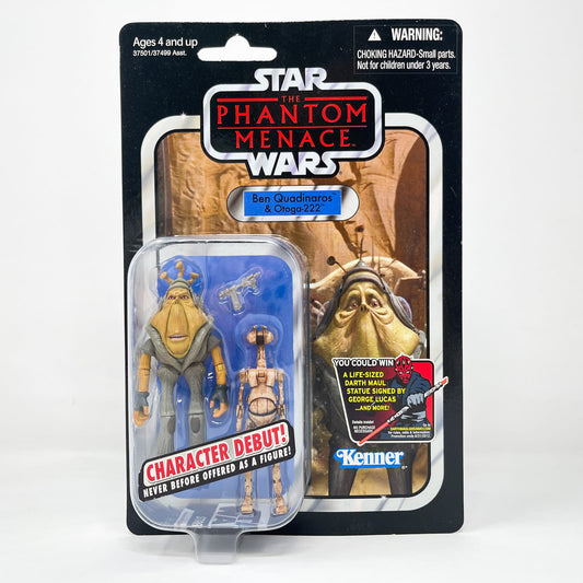 Vintage Hasbro Star Wars Vintage Collection Carded VC081 Ben Quadinaros & Otoga-222 - The Vintage Collection Hasbro Star Wars