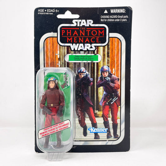 Vintage Hasbro Star Wars Vintage Collection Carded VC083 Naboo Royal Guard - TPM (2012) Canadian Offerless- The Vintage Collection