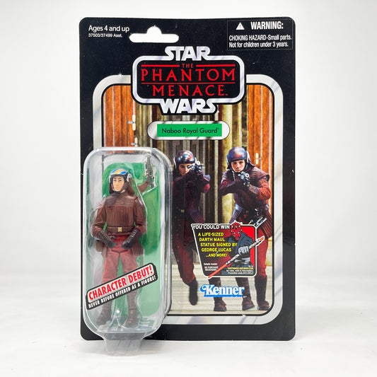 Vintage Hasbro Star Wars Vintage Collection Carded VC083 Naboo Royal Guard - TPM (2012) Unpunched - The Vintage Collection Hasbro Star Wars