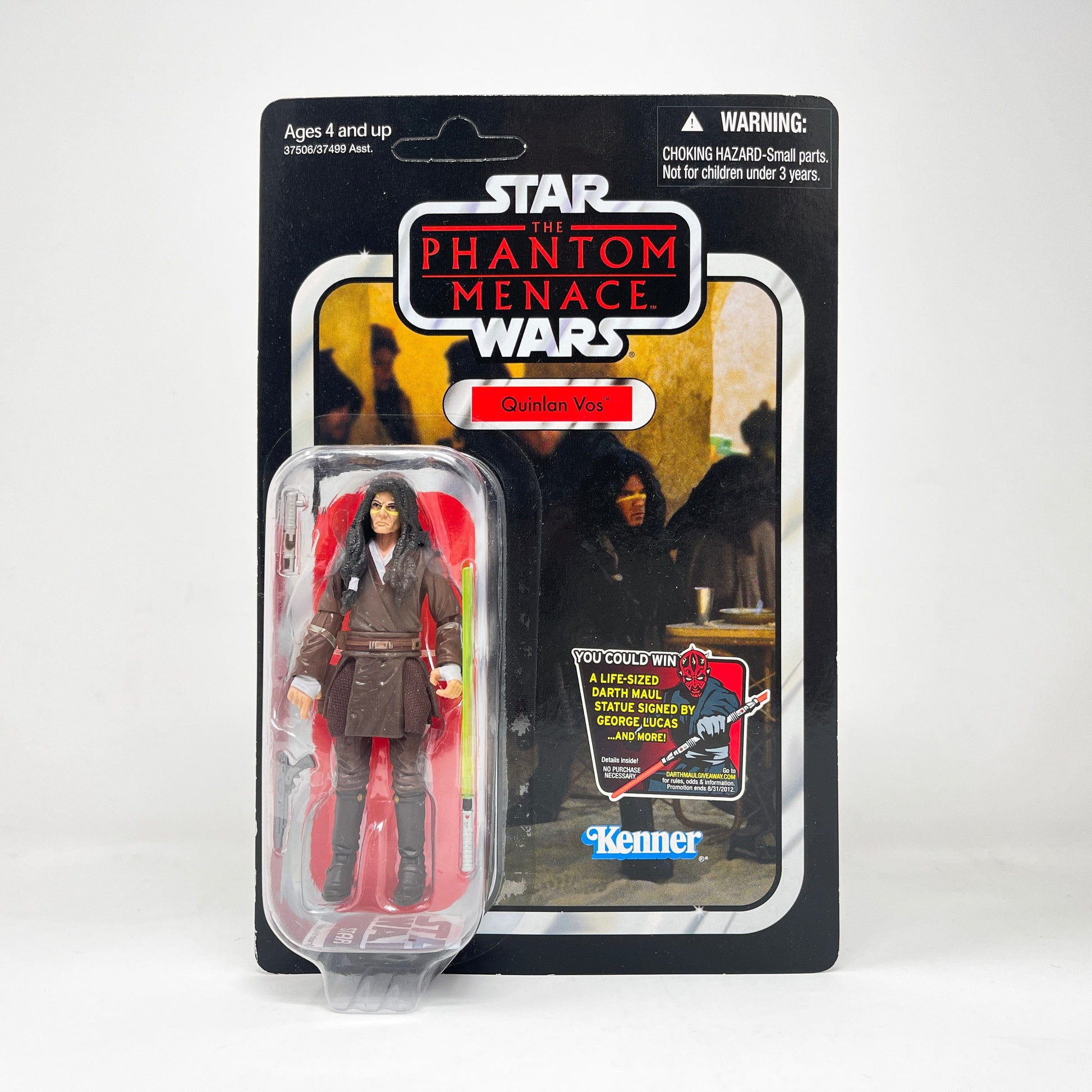 Vintage Hasbro Star Wars Vintage Collection Carded VC085 Quinlan Vos - TPM (2011) - Unpunched w/ Maul Offer - The Vintage Collection